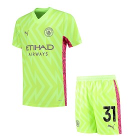 Maglia Manchester City Ederson Portiere Bambino Terza Divisa 2023-24